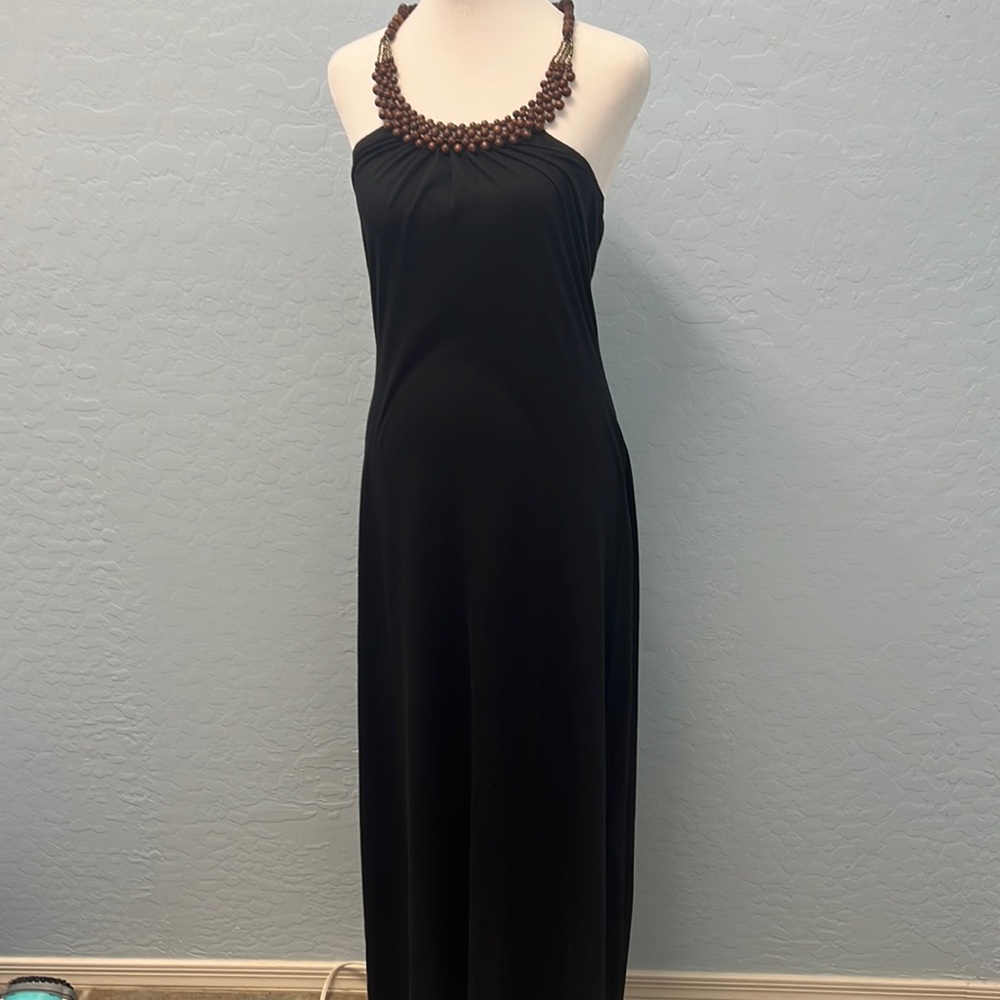 Elegant Black Maxi Dress